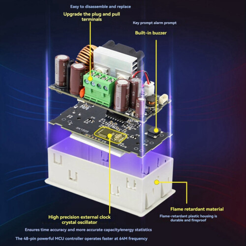 Adjustable DC-regulated power supply XY6506S 1