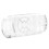 Replacement Transparent Shell Case for PSP 3006, PC Material, 17x7x2cm 10