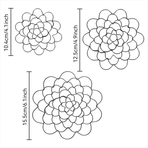 3-pack flower frog wire flower arranging tool, flower lid arranger 2