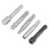 3PC SDS Plus Steel Socket Adapter Set, Chrome-Vanadium, Multiple Sizes 8