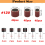 132-piece sanding drum set 2