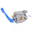 Carburetor kit for 125B/125BX/125BVX leaf blower accessories 4