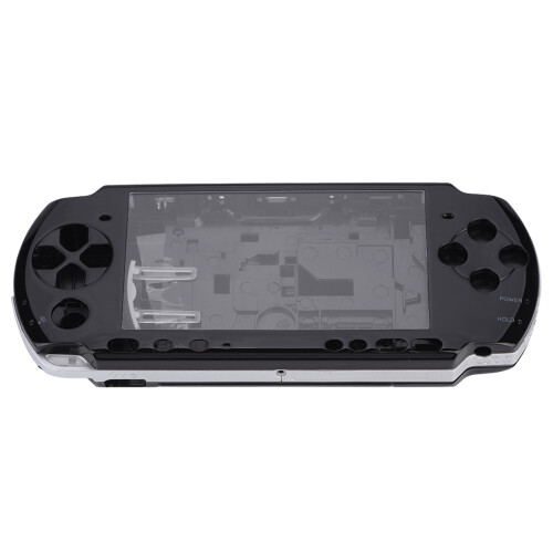 Replacement Full Housing Shell for PSP 3006 Black, 17x7x2cm 2