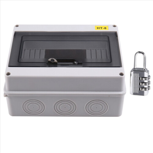 HT-8-vägs IP65 MCB-brytarbox, fördelningsskyddsbox 1