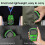 Rechargeable fiber optic cable tester with RJ45 network testing 4