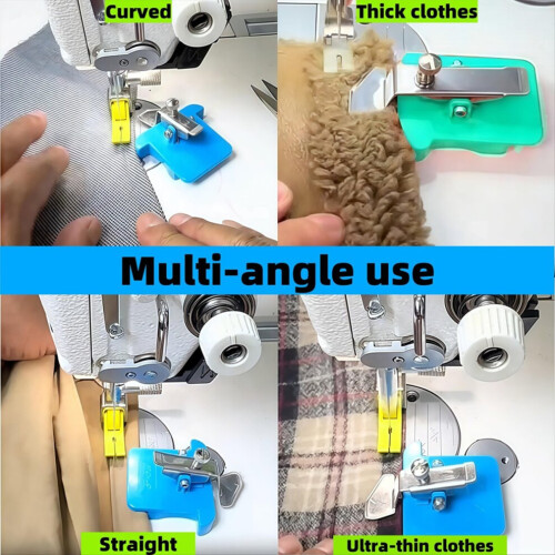 Magnetisk sömguide för symaskin, 2-delad magnetisk sömguide, rosa 2