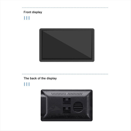7 Zoll kabelloser Carplay Android Auto Player 1