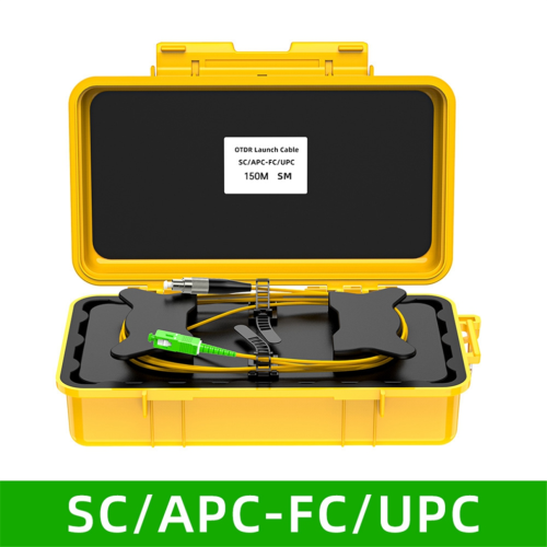 150M Glasfaser-OTDR-Startkabelbox Glasfaserring SC/-FC/UPC 1