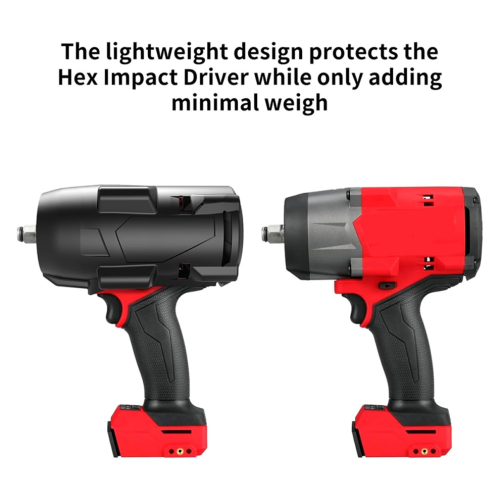 High-torque impact wrench with protective sleeve for friction ring 2