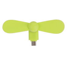 Mini Portable Hand Micro USB Fan for Android OTG Smartphones – Green