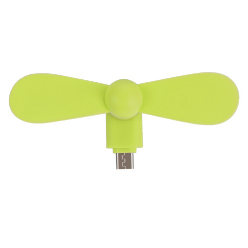 Mini Portable Hand Micro USB Fan for Android OTG Smartphones – Green