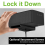 Floating speaker wall mount stand for soundbar speakers, B 2
