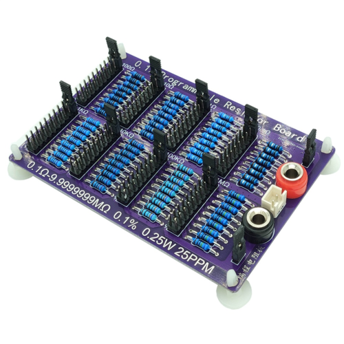 0.1 Ω–9.9999999 MΩ 0.1% 0.25 W 25 PPM Programmable Resistor Board 1