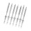 7pcs Stainless Steel Soldering Tips Small & Precise Replacement for TS100 Iron 6