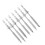 7pcs Stainless Steel Soldering Tips Small & Precise Replacement for TS100 Iron 11