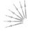 7pcs Stainless Steel Soldering Tips Small & Precise Replacement for TS100 Iron 16