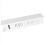 Storage cabinet for narrow bathroom storage, corner shelf (white) 4