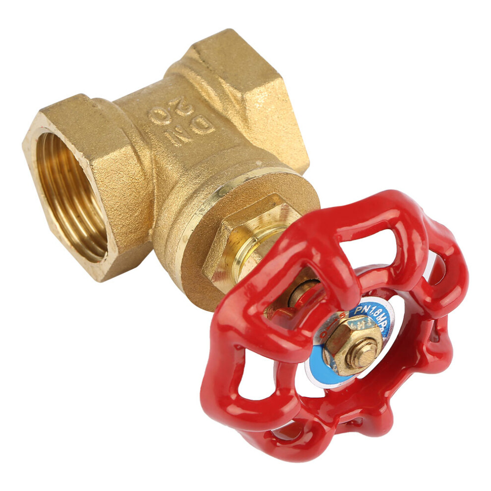 G3/4 DN20 Brass Rotary Gate Valve