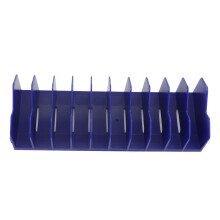 Blue Modular Pliers Storage Rack, Space-Saving, Easy Access, PP Material