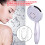 Handbrause aus ABS-Kunststoff, 5 Modi, Silber, Durchmesser 10 cm 8