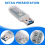 2 pieces for V3 Silent Miner machine USB mining machine 3