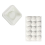 Herzförmige Schokoladenform, Mousse-Kuchenform, Silikonform A 2