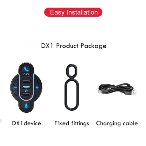 New DX1 Motorcycle Grip Bluetooth Controller Waterproof 1