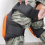 2 knee pads for work, durable support, orange 2