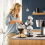 Coffee cup tree, 360 degree rotating coffee cup tree with 8 hooks 2