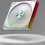 PC case fan, star ring, cyclic mirror, light, cooling fan, white, A 4
