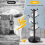 Coffee cup tree, 360 degree rotating coffee cup tree with 8 hooks 3