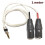 Audio adapter cable, balanced 4.4 mm plug to dual XLR plug, 1 m 2