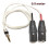 Audio adapter cable, balanced 4.4 mm plug to dual XLR plug, 0.5 m 2