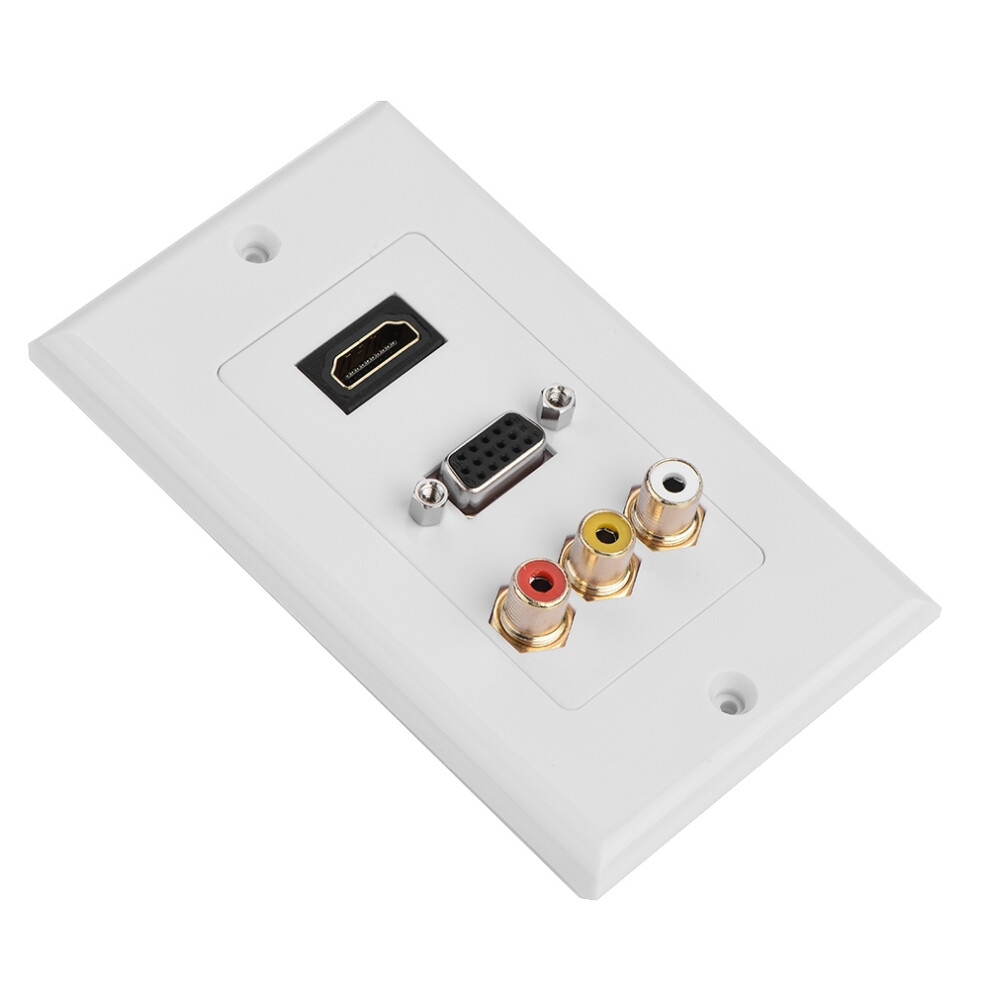 Multimedia Wall Socket With 3 Ports 7340572659910