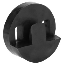 Cello Practice Mute Rubber Circular Black for Musical Instruments High Quality