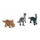 12pcs Dinosaur Figurines, Soft Plastic Toys 1