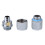 2PCS G1/4 Water Cooling Fitting Soft Tube Compression for Computer Water System 6