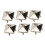 100pcs Silver Pyramid Rivets 12mm for Custom Leather and Denim Designs 5
