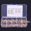 M3 Brass Threaded Insert Nuts 210pcs Knurled Round Shape for DIY & Repairs 6
