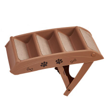 Flexible Creature lean canines And Cats With Textured Top-brown