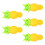 Creative Pineapple Wine Stoppers Pack Of 5 Silicone For Red 1