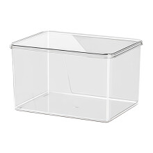 Small Frameless Fish Bowl Shatterproof Clear Acrylic Desktop-XL