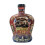 Sophisticated Clear Glass Beverage Bottle-black cover 1