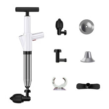 Strong Suction Cup Plunger With Increased Air Pressure-White