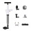 Strong Suction Cup Plunger With Increased Air Pressure-White 1