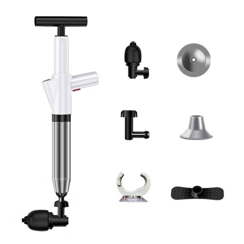 Strong Suction Cup Plunger With Increased Air Pressure-White