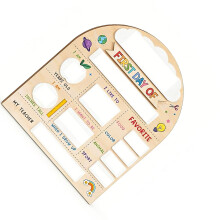 Modifiable Academic Year Beginning Sign Wooden Display For-B