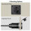 For Starlink  12V  Power Cable Pass Through Waterproof Wall Socket Outlet for  Van Motorhome Battery Box 6