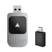 Wireless CarPlay Android Auto Adapter USB Wired to Wireless CarPlay Converter Plug and for Android