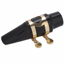 Saxophone ABS Mouthpiece with Metal Buckle Cap